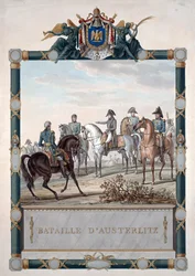 Die Schlacht bei Austerlitz am 2. Dezember