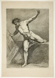Figur, aus Sechs Figuren Académiques