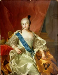 Porträt der Kaiserin Elisabeth Petrowna, 1760