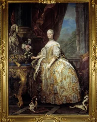 Porträt von Königin Maria Leszczyńska, Königin von Frankreich