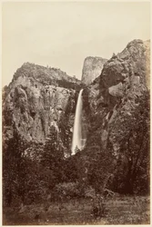 Bridal Veil Fall aus dem Kalifornien Fotoalbum
