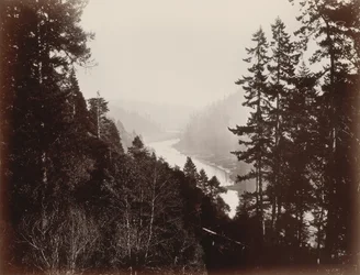 Big River, von der Rancherie, Mendocino, Kalifornien