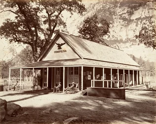 Kosmopolitischer Salon, ca. 1872, gedruckt ca. 1876