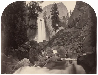 Piwyac, Vernal Fall, 300 Fuß, Yosemite, 1861