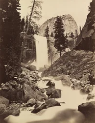 Vernal Fall, Yosemite, 1865-66, gedruckt ca. 1875