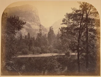 [Der See - Yosemite] / [Ah-Wi-Yah-See, Yosemite] / [Mirror Lake und Mount Watkins, Yosemite]