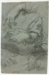 Studien von Händen, ca. 1586