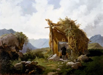 Künstler auf dem Land