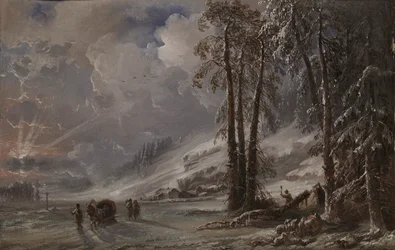 Wald am Fuße des Uralgebirges, 1872