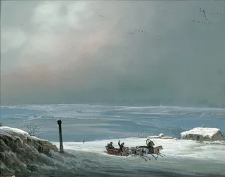 Umgebung von Odessa im Winter, 1841