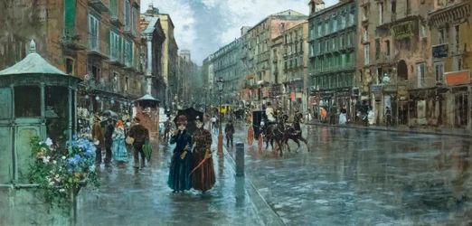 Neapel via Toledo: Es sieht nach Regen aus