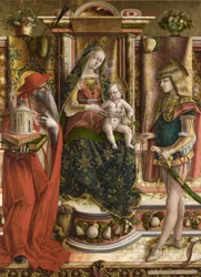 Die Madonna mit der Schwalbe, nach 1490