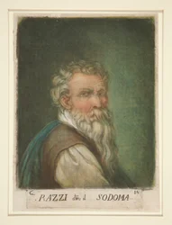 (Porträt von) G. A. Bazzi, genannt Il Sodoma