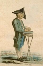 Domenico Bertolini, von Carlo Lasinio, Gravur