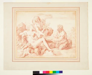 Ein Triton bringt Geschenke für Venus