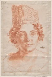 Porträt von Francesca Gommi, Ehefrau von Carlo Maratti