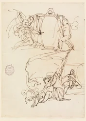 Drei Skizzen, vor 1775