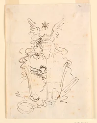 Skizze für ein Wappen