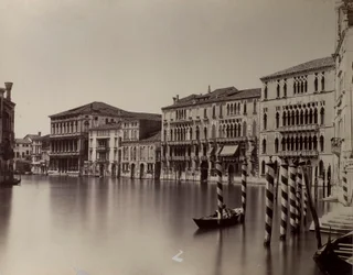 Venedig. Canal Grande mit Blick auf Ca