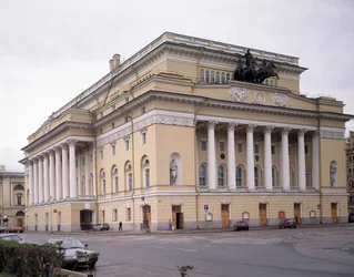 Das Alexandrinsky-Theater in Sankt Petersburg, 1828-1832