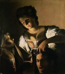 Judith mit dem Kopf von Holofernes, 1615
