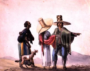 Menschen aus Pisco