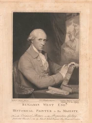 Benjamin West, Esqr., Historienmaler seiner Majestät
