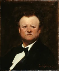 Porträt von Jean-François Berthelier (1830-1888), Sänger