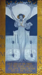 Frauenwahlrecht, ca. 1905