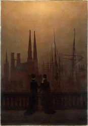 Nächtlicher Hafen