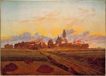 Sonnenaufgang bei Neubrandenburg