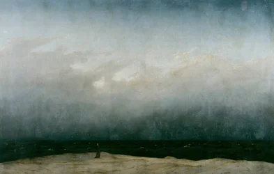 Der Mönch am Meer, 1808-1810
