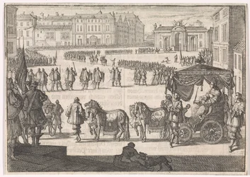 Krönung von Christina, Königin von Schweden in Stockholm, 1650