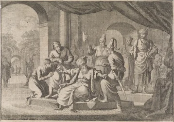 Mustafa, der Neffe von Sultan Murat IV., wird auf dessen Befehl erdrosselt, 1639