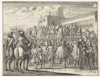 Öffentliche Rede von Meister Godefroy Bousart in Arras