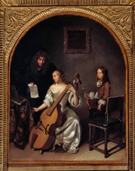 La lecon de basse de viole