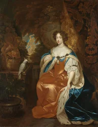 Porträt von Mary Stuart (1662-95), Ehefrau von Prinz Wilhelm III
