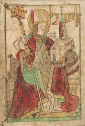 Heiliger Wolfgang Sch.*1733a, 15. Jahrhundert