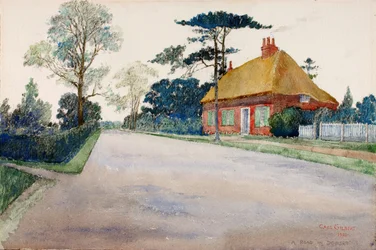 Eine Straße in Dorset