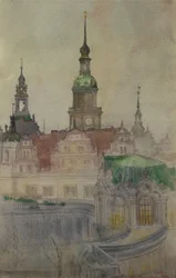 Die Zwingertürme, Dresden
