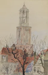 Turm der Kathedrale von Utrecht, Holland
