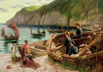 Am Strand, 1880