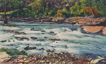 Schnelle Gewässer, Cherokee Park, 1942