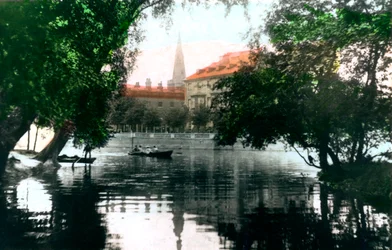 Die Ouse in Bedford, 1926