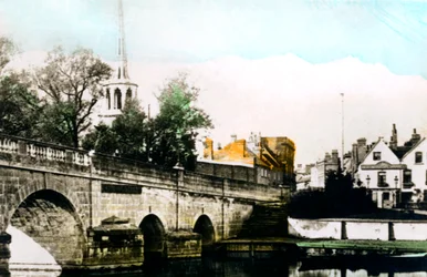 Die Brücke bei Wallingford, Oxfordshire, 1926