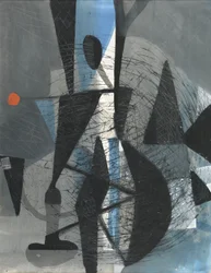 Sonnenuntergang, um 1950