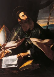 Porträt des heiligen Augustinus von Hippo