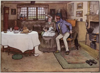 Illustration für The Pickwick Papers von Cecil Aldin