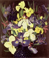 Gruppe von Schwertlilien, ca. 1940