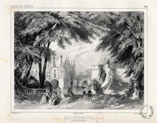 Das Schloss und die Gärten des Château de Chenonceaux